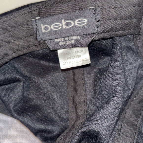 bebe Black Velvet Hat - Picture 4 of 4